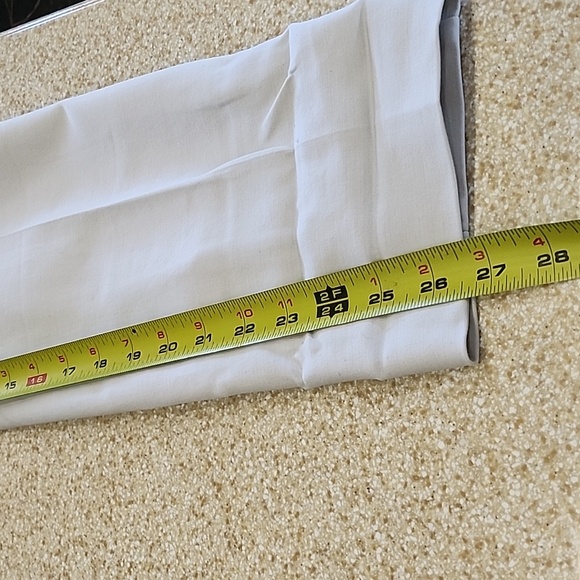 Bone White Kate Bi Stretch Cropped Dress Pants Size 6 - Picture 8 of 16